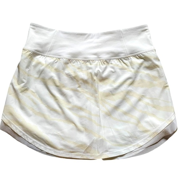 Calia Athletic Skort Small White Ivory Tulip Hem Size M Golf Tennis Pickleball - Picture 13 of 13